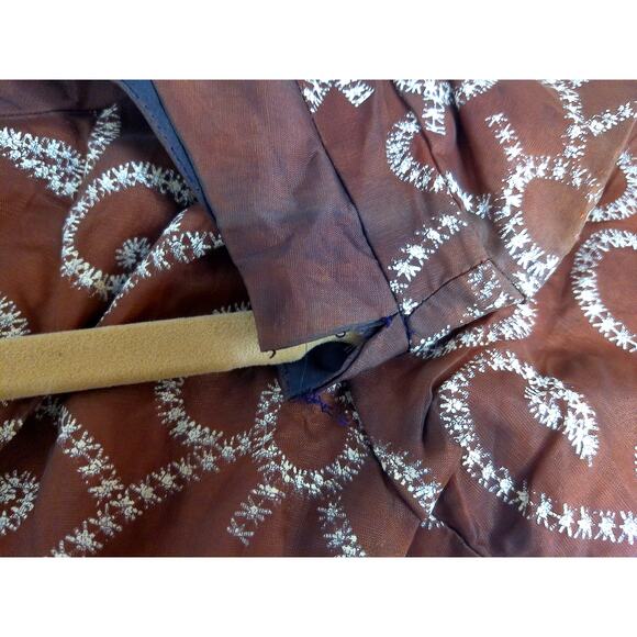 Vintage Frances Prisco 1950s Fit Flare Pin Up Rockabilly Dress READ AS IS - Picture 6 of 9